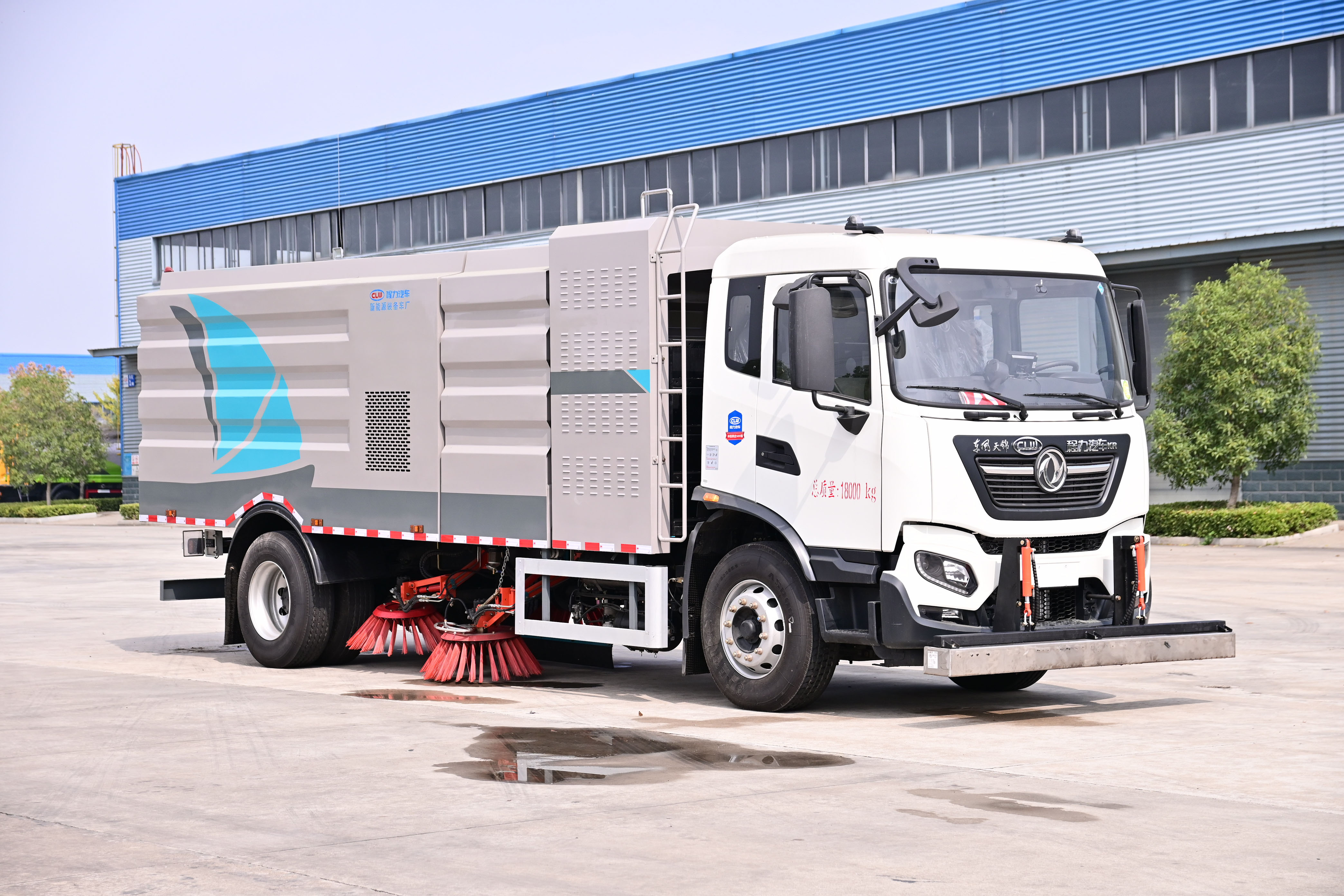 東風(fēng)天錦純電動12方掃路車加裝機(jī)場專用